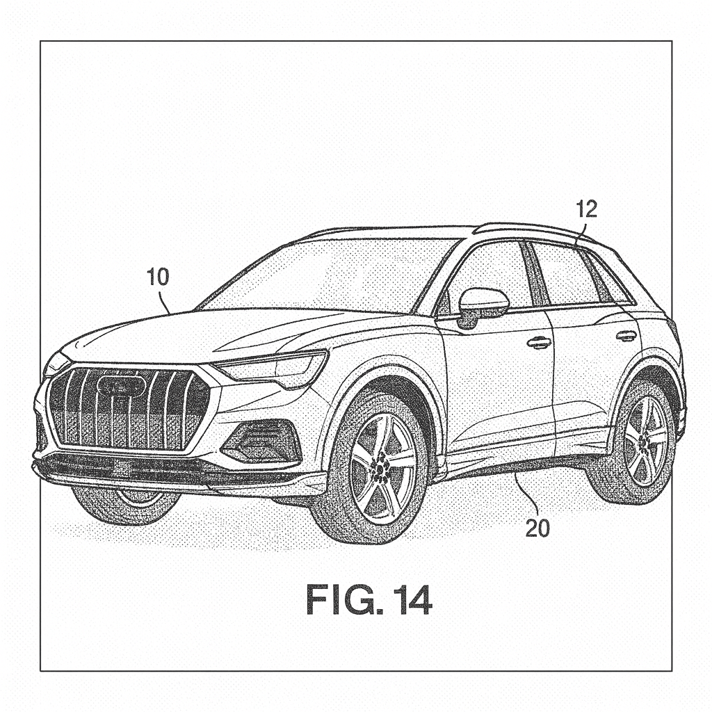 2020 Audi Q3 Sketch